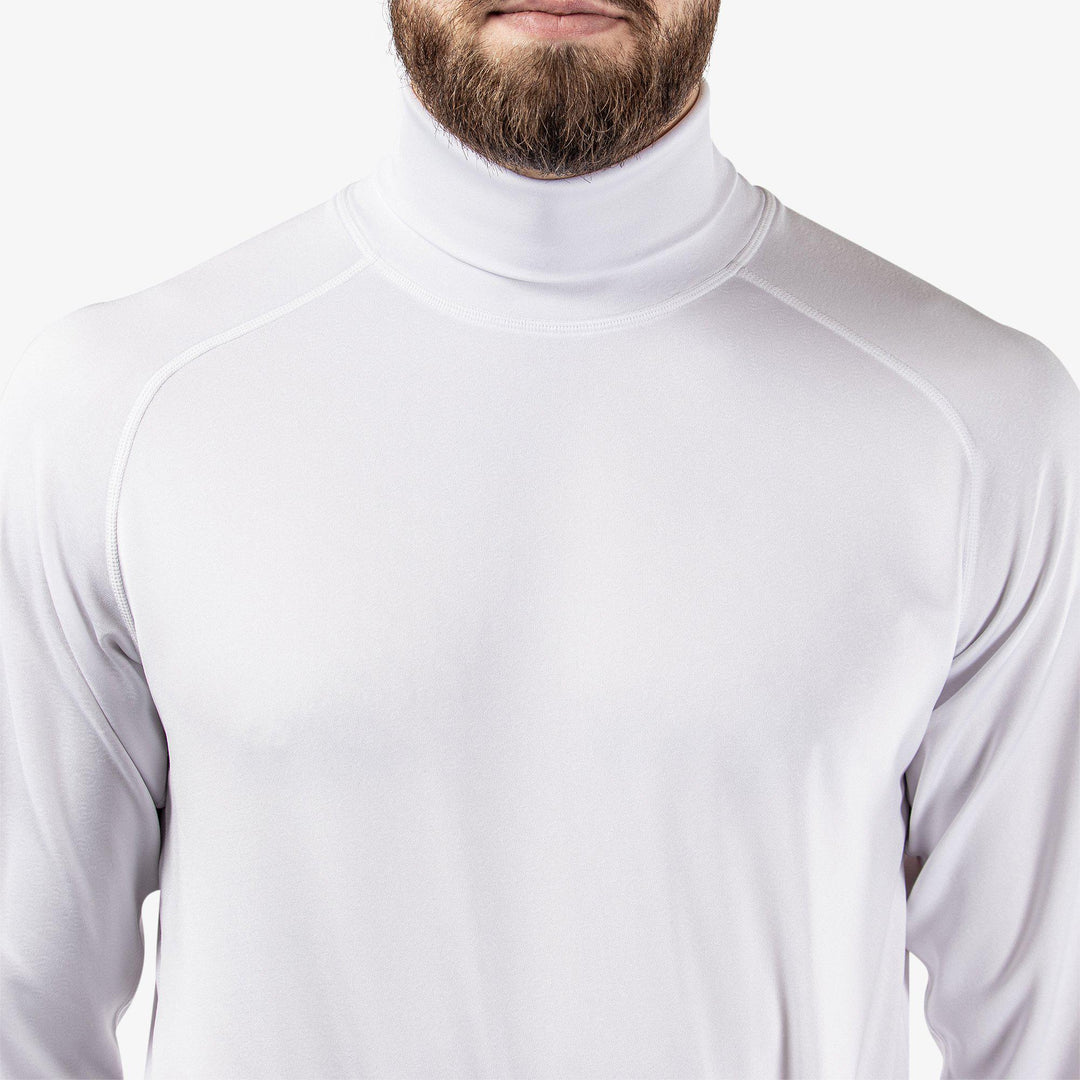 Edwin is a Thermal base layer golf top for Men in the color White(5)