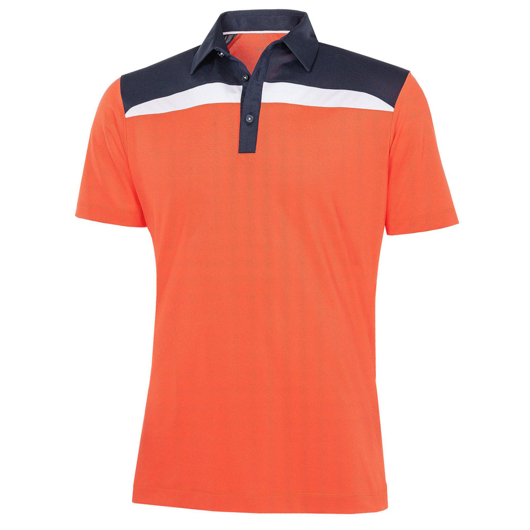 Mapping is a Breathable short sleeve shirt for Men in the color Orange(0)
