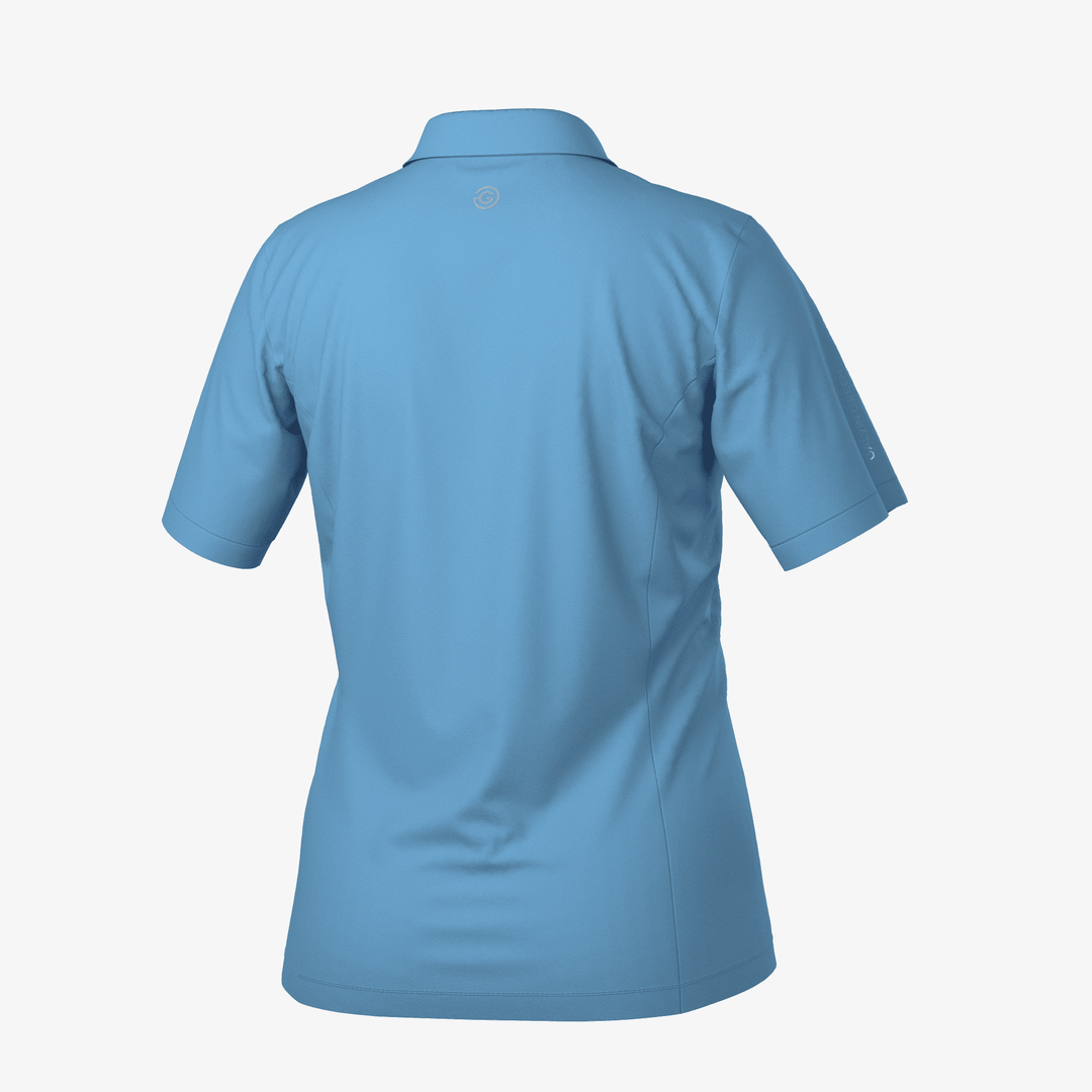 Melody is a Breathable short sleeve golf shirt for Women in the color Alaskan Blue(7)