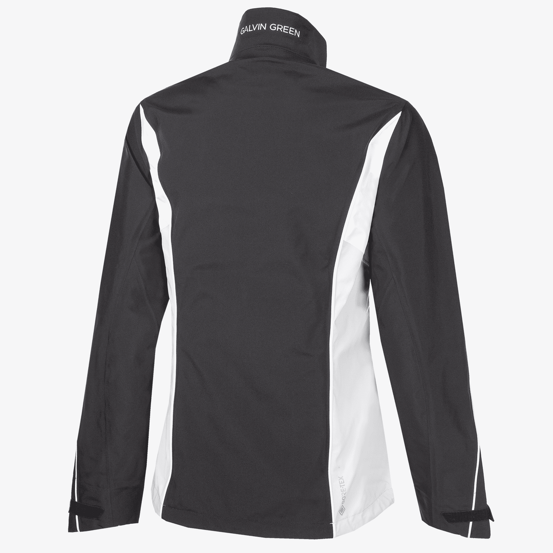 Ally is a Waterproof Jacket for Women in the color Black/Cool Grey/White(11)
