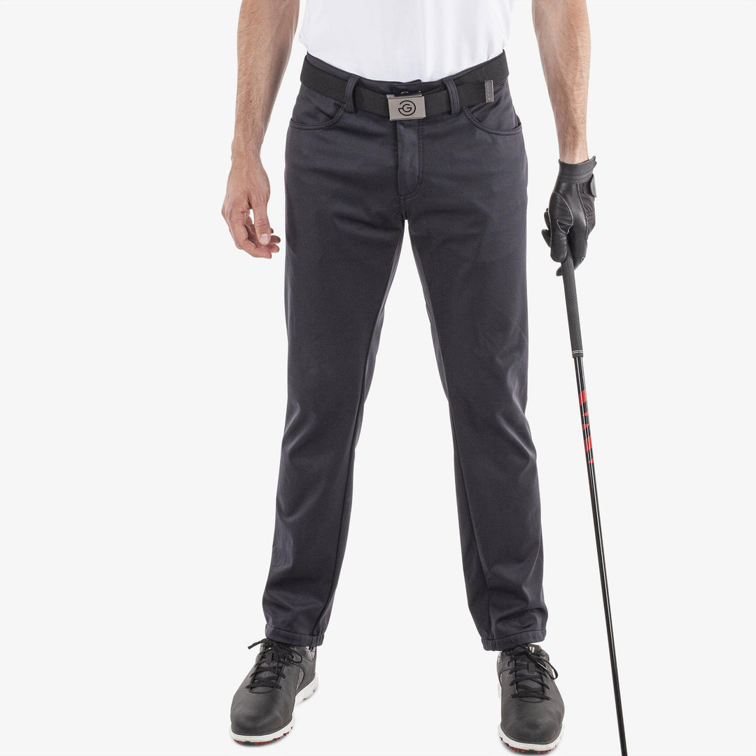 Lane is a Windproof and water repellent golf pants for Men in the color Black(1)