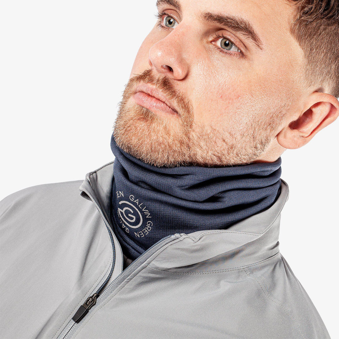 Dex is a Insulating golf neck warmer in the color Navy(2)