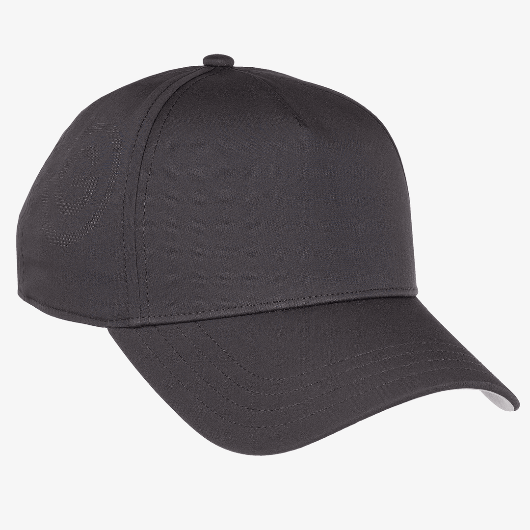 Sanford is a Lightweight solid golf cap in the color Black(0)