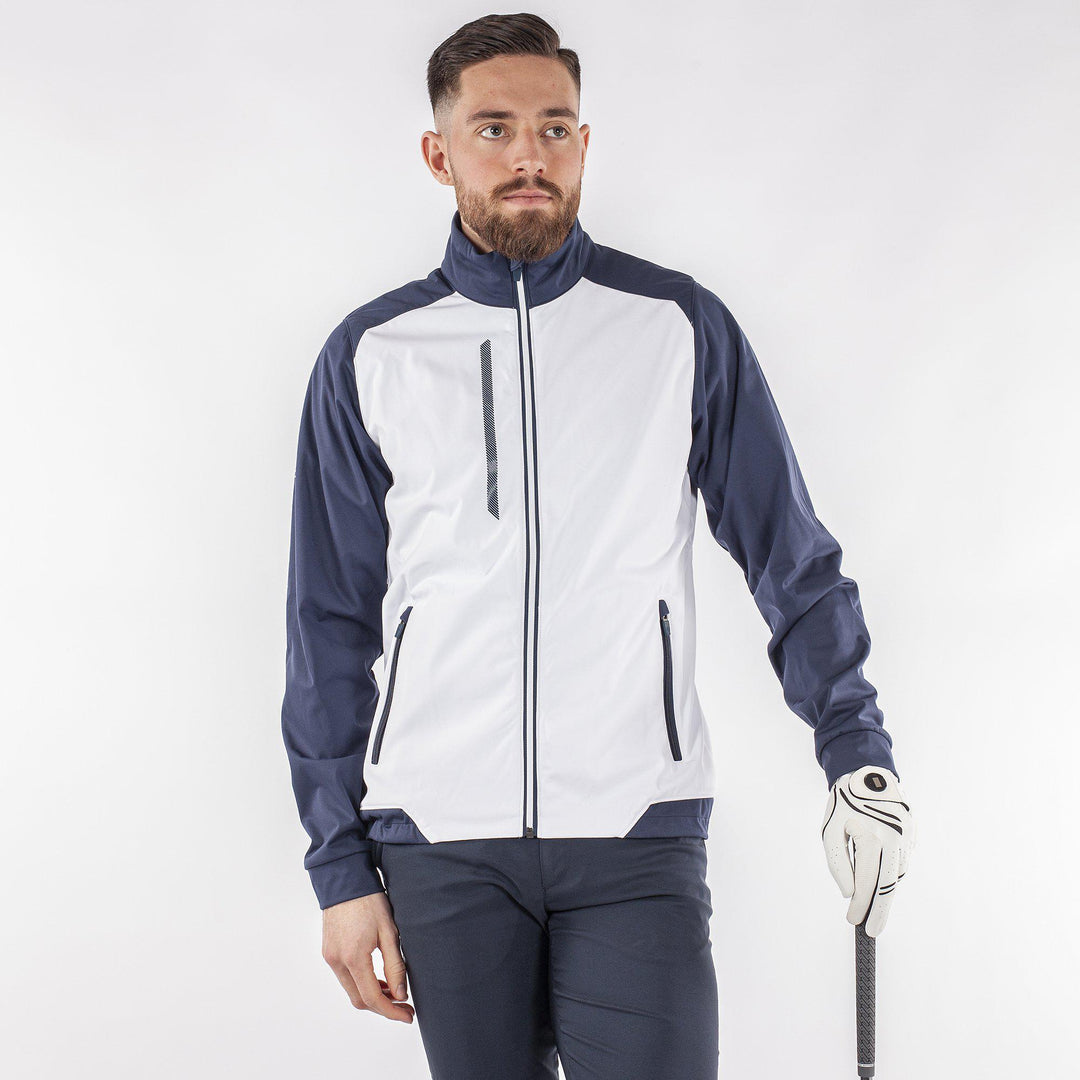Lyle is a Windproof and water repellent jacket for Men in the color White(1)
