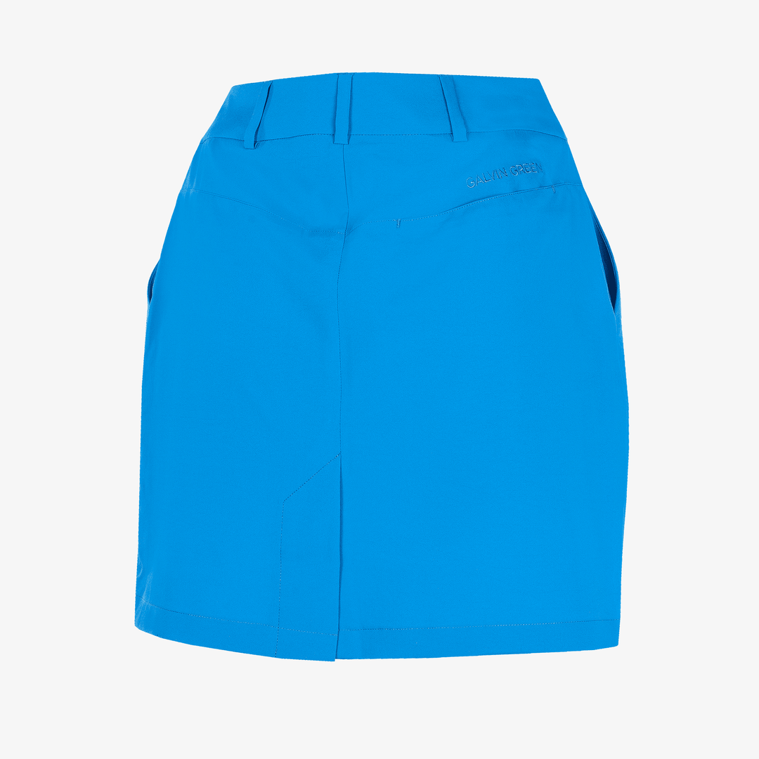 Nessa is a Breathable golf skirt with inner shorts for Women in the color Blue(8)
