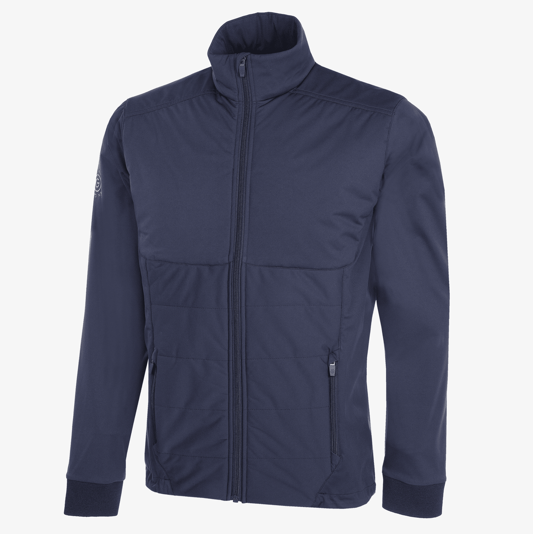 Leonard is a Windproof and water repellent jacket for  in the color Navy(0)
