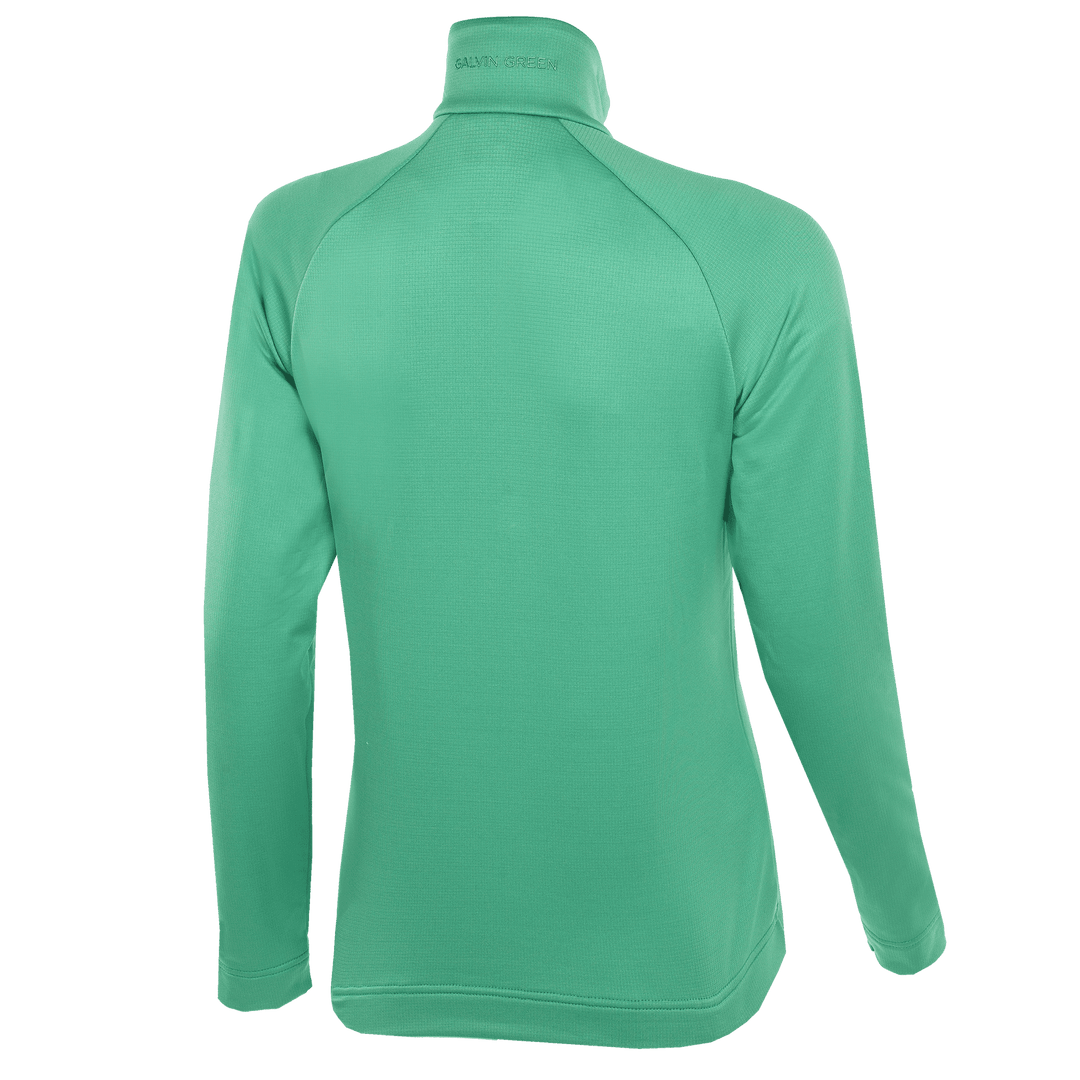 Dolly is a Insulating golf mid layer for Women in the color Holly Green(7)