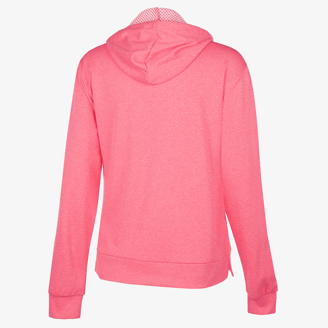 Dagmar is a Insulating golf sweatshirt for Women in the color Camelia Rose Melange(7)