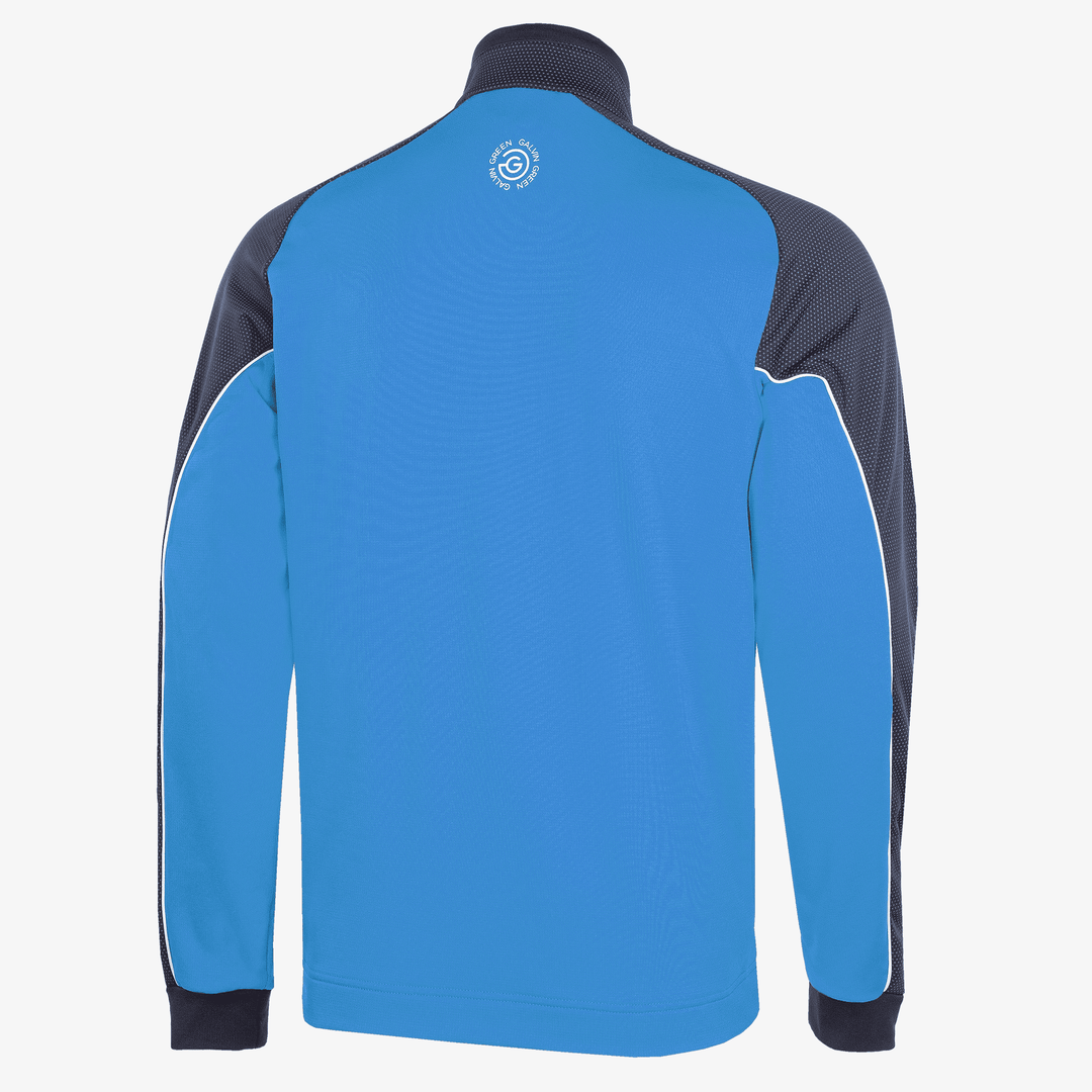 Daxton is a Insulating golf mid layer for Men in the color Blue/Navy/White(7)