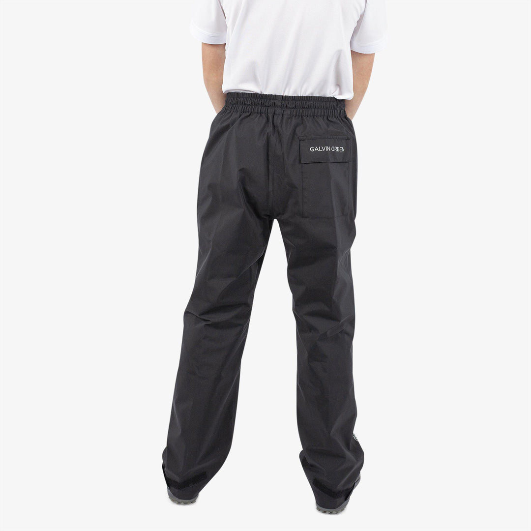 Ross is a Waterproof pants for Juniors in the color Black(4)