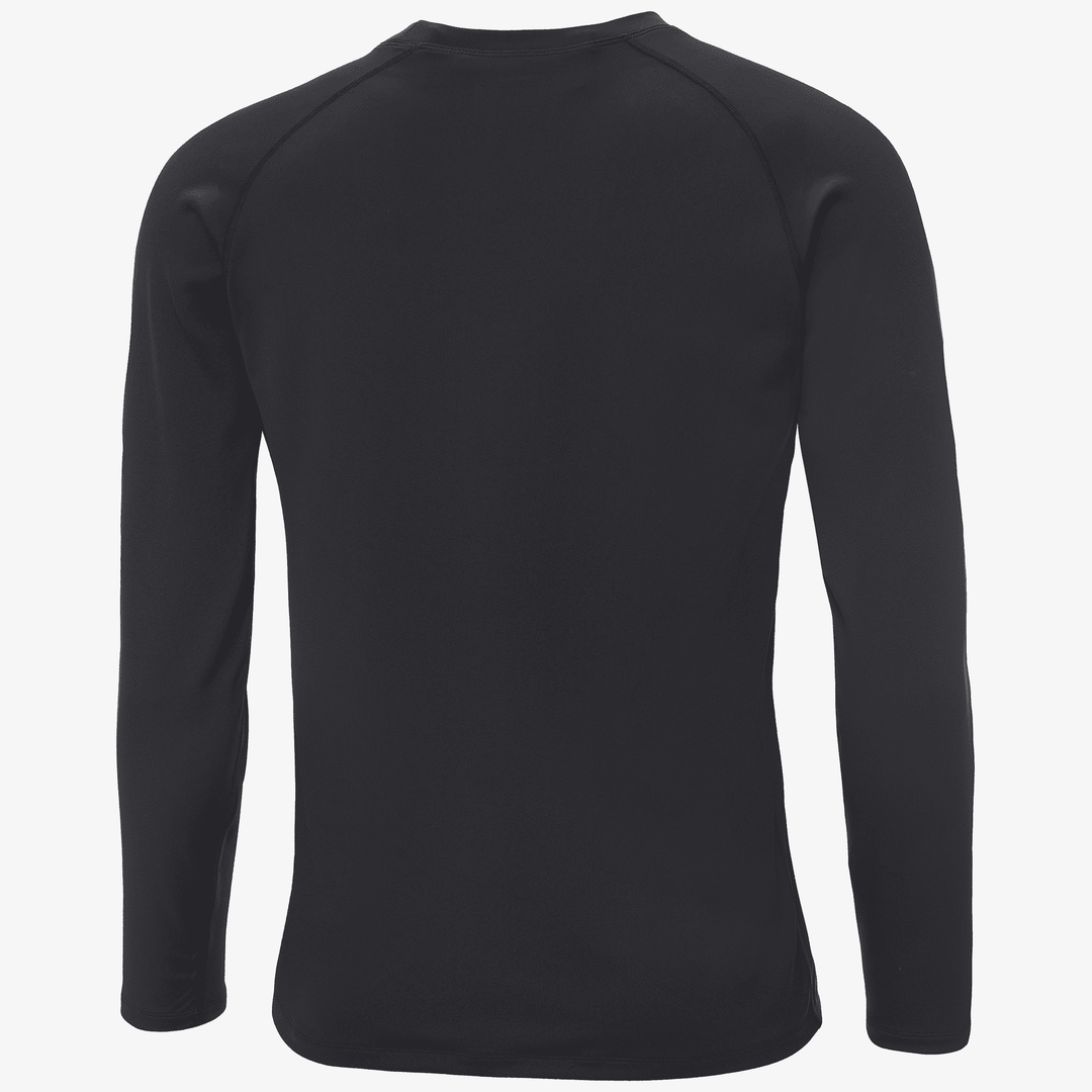Elmo is a Thermal base layer golf top for Men in the color Black/Red(11)