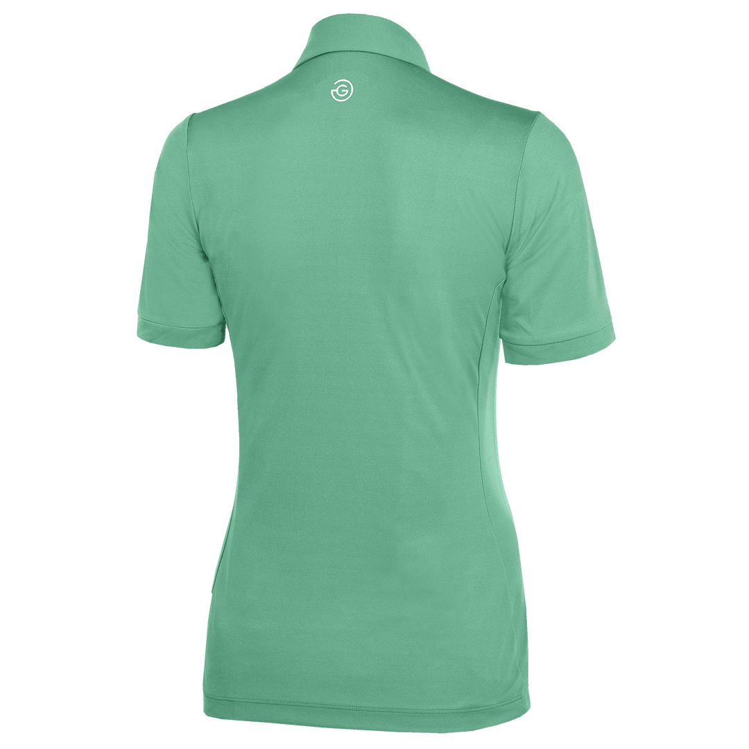 Melody is a Breathable short sleeve shirt for Women in the color Golf Green(9)