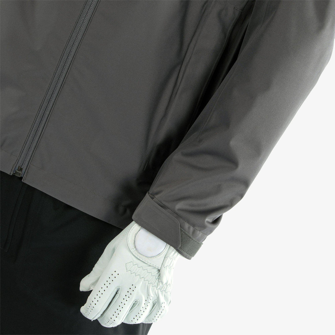 Amos is a Waterproof jacket for Men in the color Forged Iron(6)