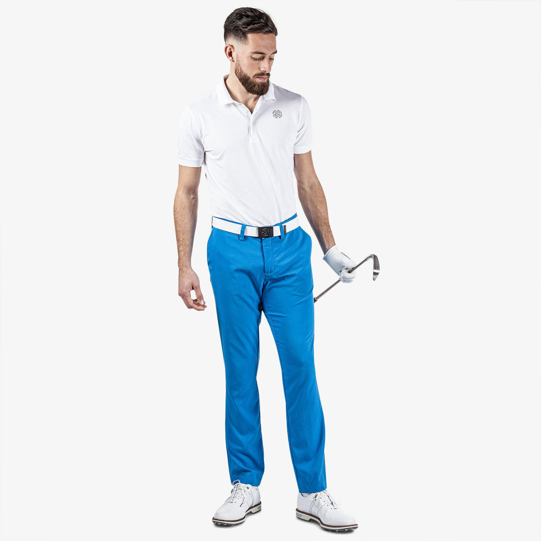 Nixon is a Breathable golf pants for Men in the color Blue(2)