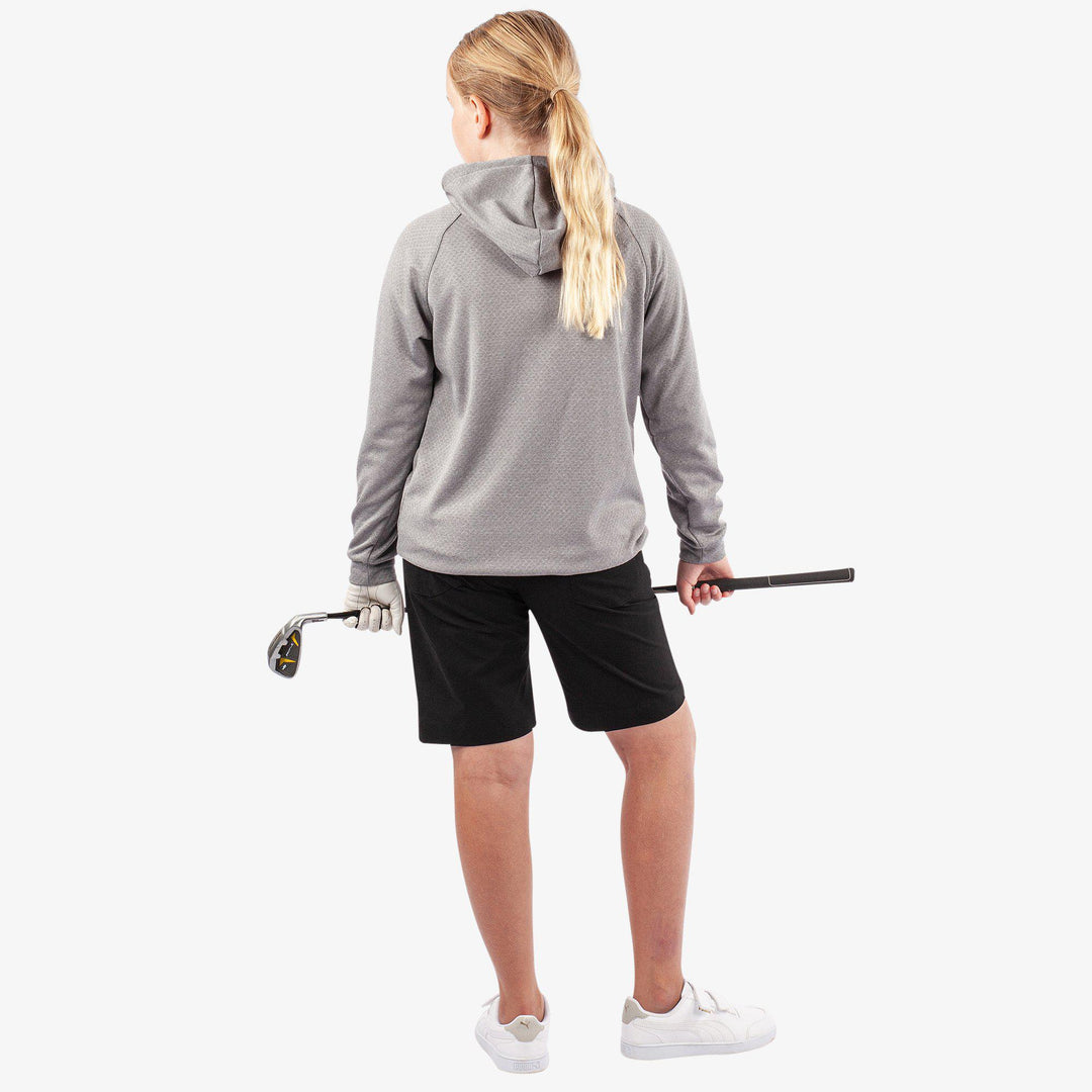 Ryker is a Insulating golf sweatshirt for Juniors in the color Grey melange(9)