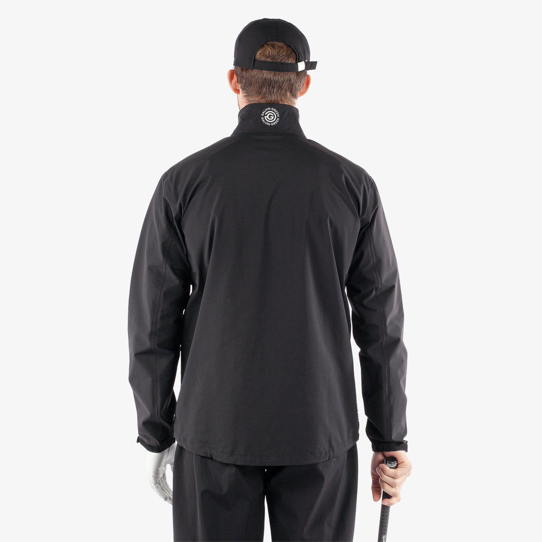 Apollo  is a Waterproof jacket for Men in the color Black/Sharkskin(5)