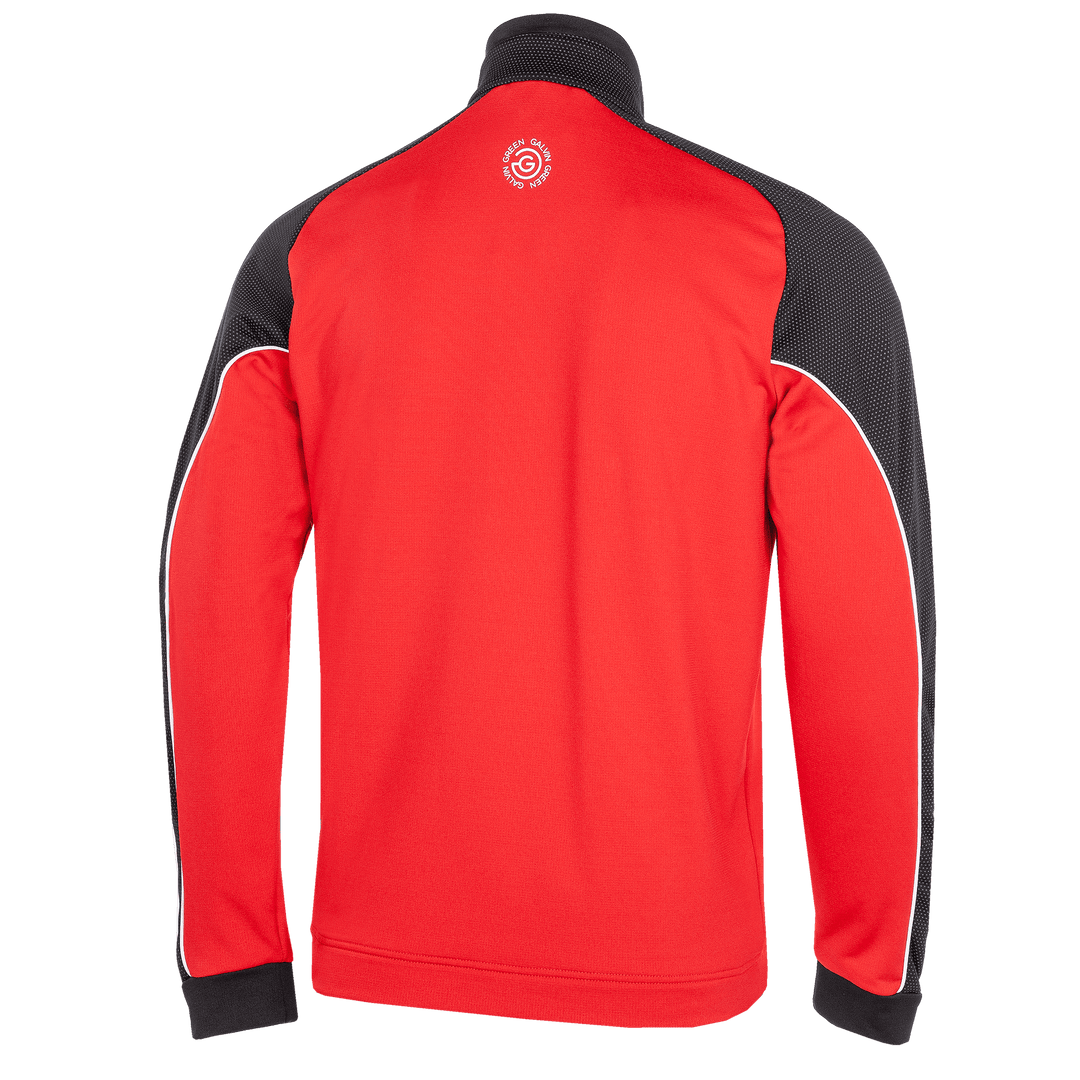 Daxton is a Insulating golf mid layer for Men in the color Red(9)