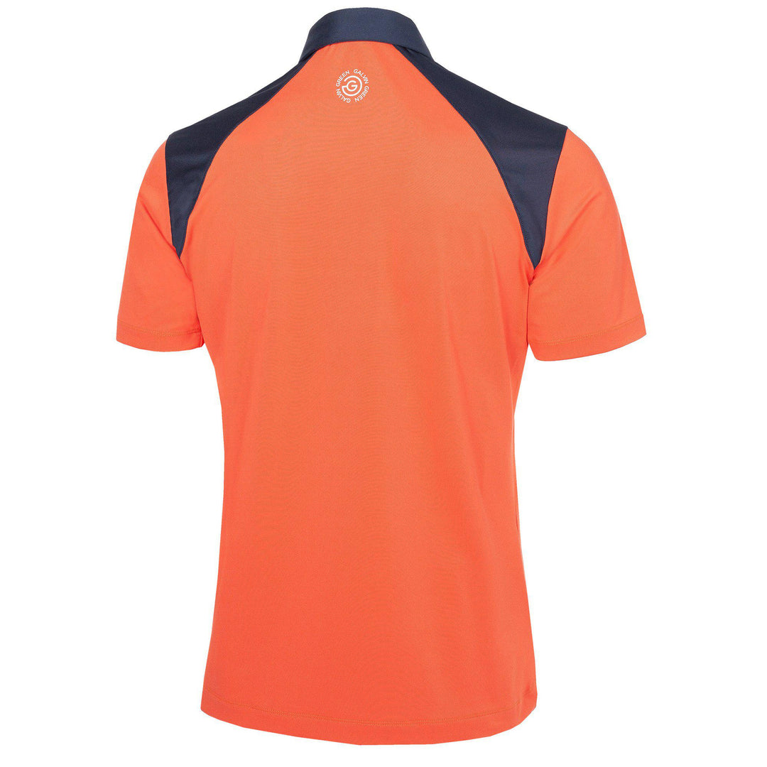 Mapping is a Breathable short sleeve shirt for Men in the color Orange(8)