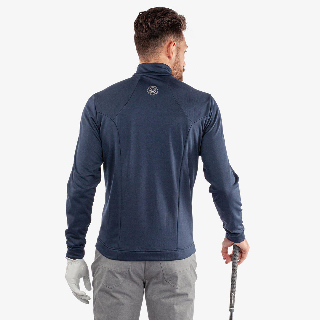 Dylan is a Insulating golf mid layer for Men in the color Navy(5)