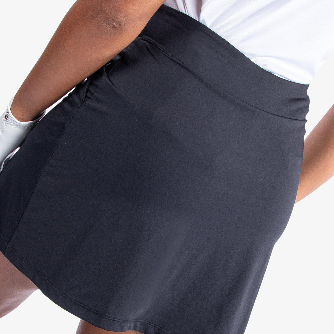 Marsha is a Breathable golf skirt with inner shorts for Women in the color Black(5)