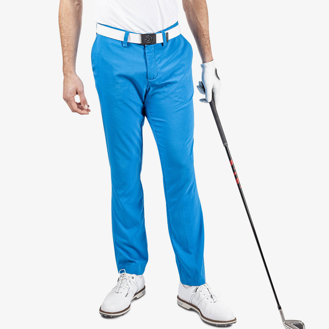 Nixon is a Breathable golf pants for Men in the color Blue(1)