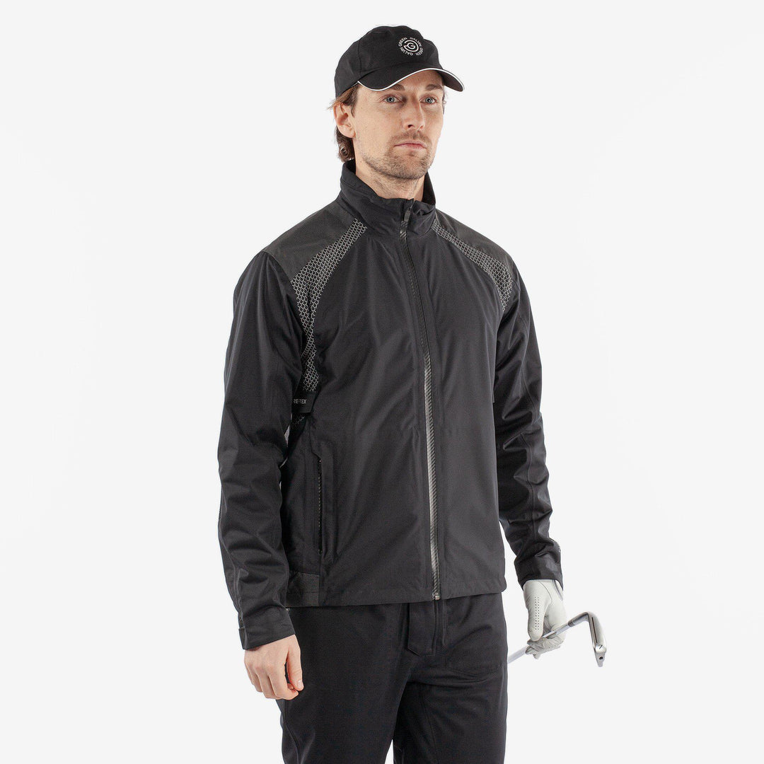 Action is a Waterproof jacket for Men in the color Black(1)