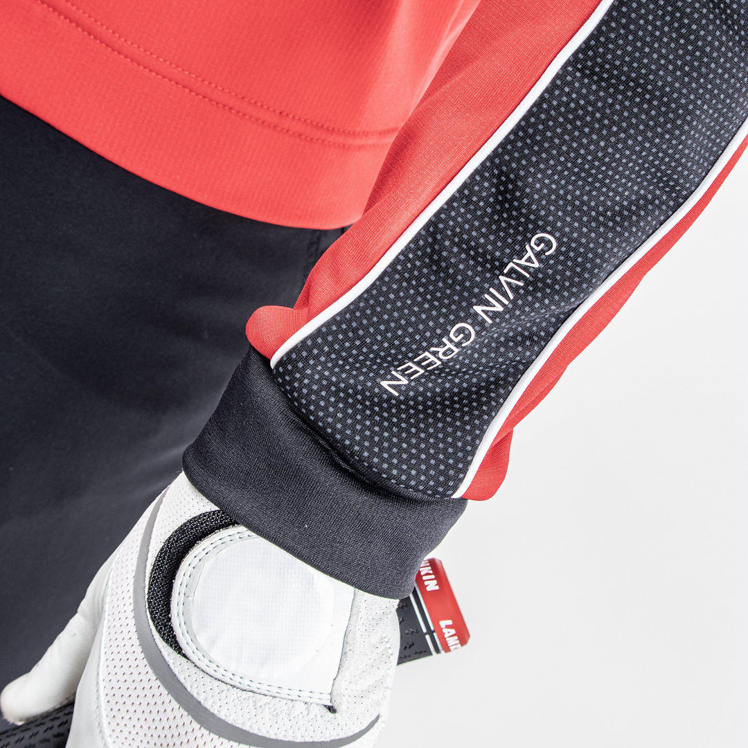Daxton is a Insulating golf mid layer for Men in the color Red(5)