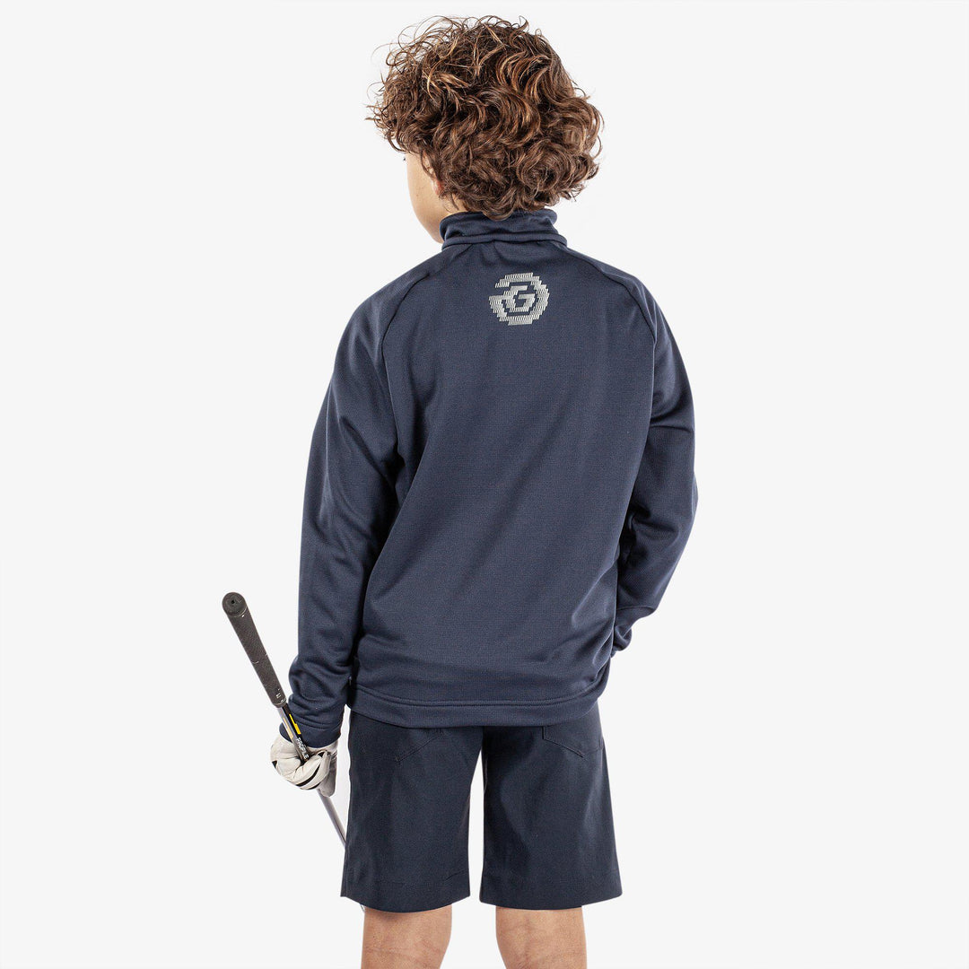 Raz is a Insulating golf mid layer for Juniors in the color Navy(5)