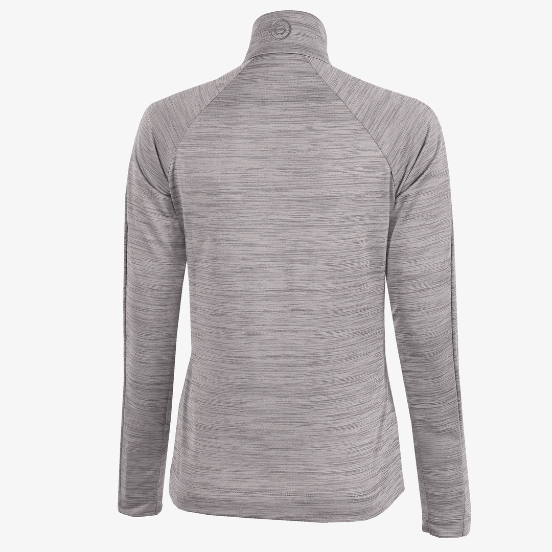 Dina is a Insulating golf mid layer for Women in the color Light Grey(9)