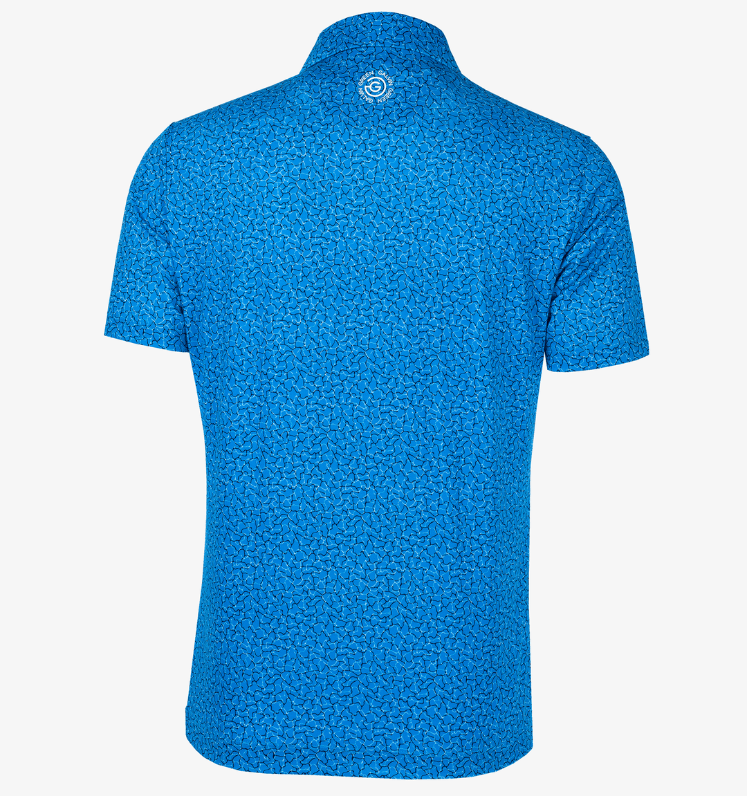 Mani is a Breathable short sleeve golf shirt for Men in the color Blue(8)