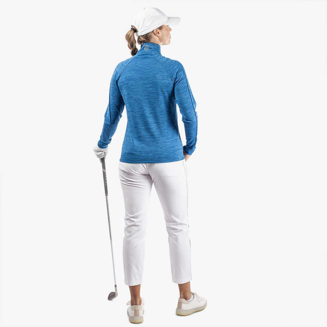 Dina is a Insulating golf mid layer for Women in the color Blue(7)