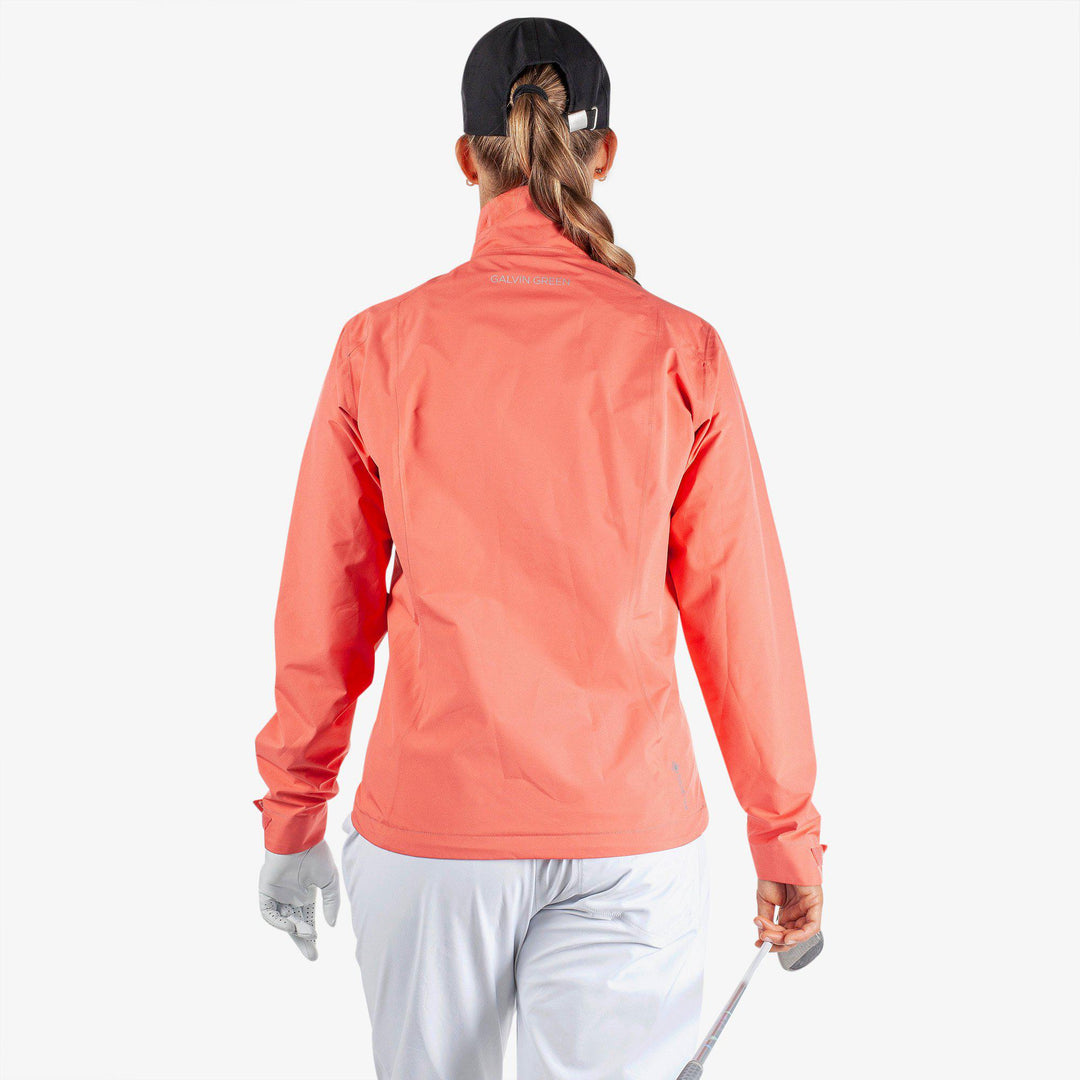 Alice is a Waterproof jacket for Women in the color Sugar Coral(5)