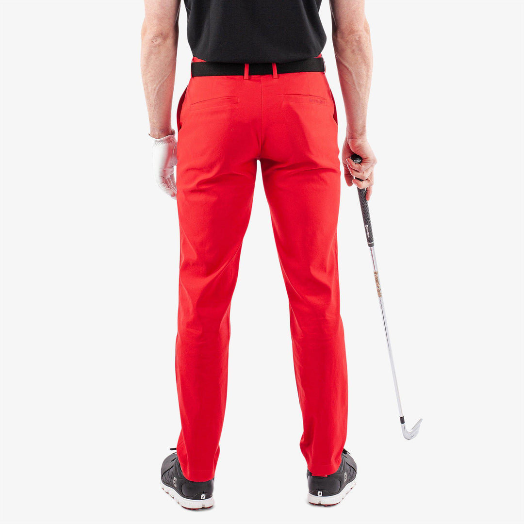 Noah is a Breathable golf pants for Men in the color Red(4)