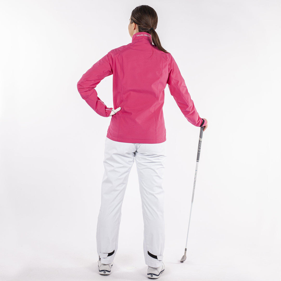 Arissa is a Waterproof jacket for Women in the color Amazing Pink(7)