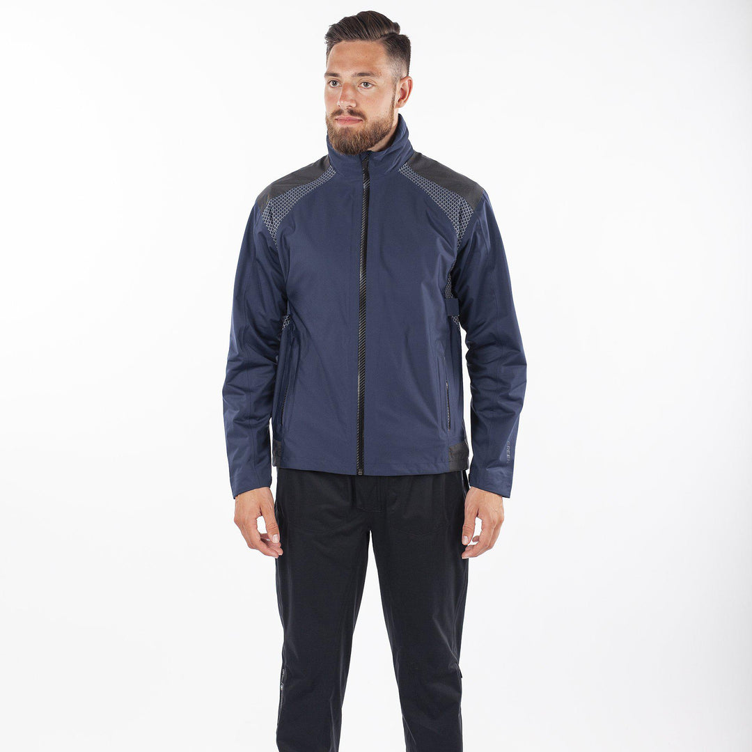 Action is a Waterproof jacket for Men in the color Navy(2)