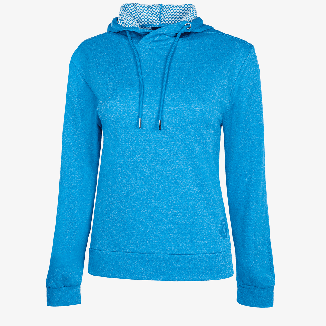 Dagmar is a Insulating golf sweatshirt for Women in the color Blue Melange (0)