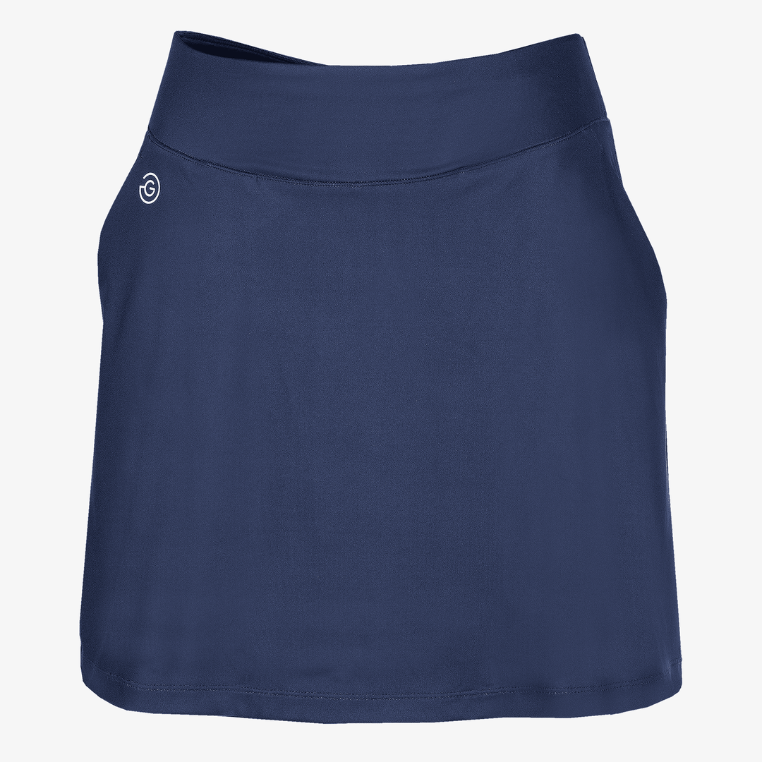 Marsha is a Breathable golf skirt with inner shorts for Women in the color Navy(0)