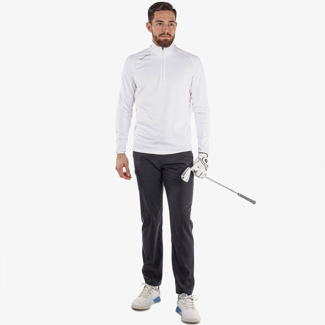 Drake is a Insulating golf mid layer for Men in the color White(2)