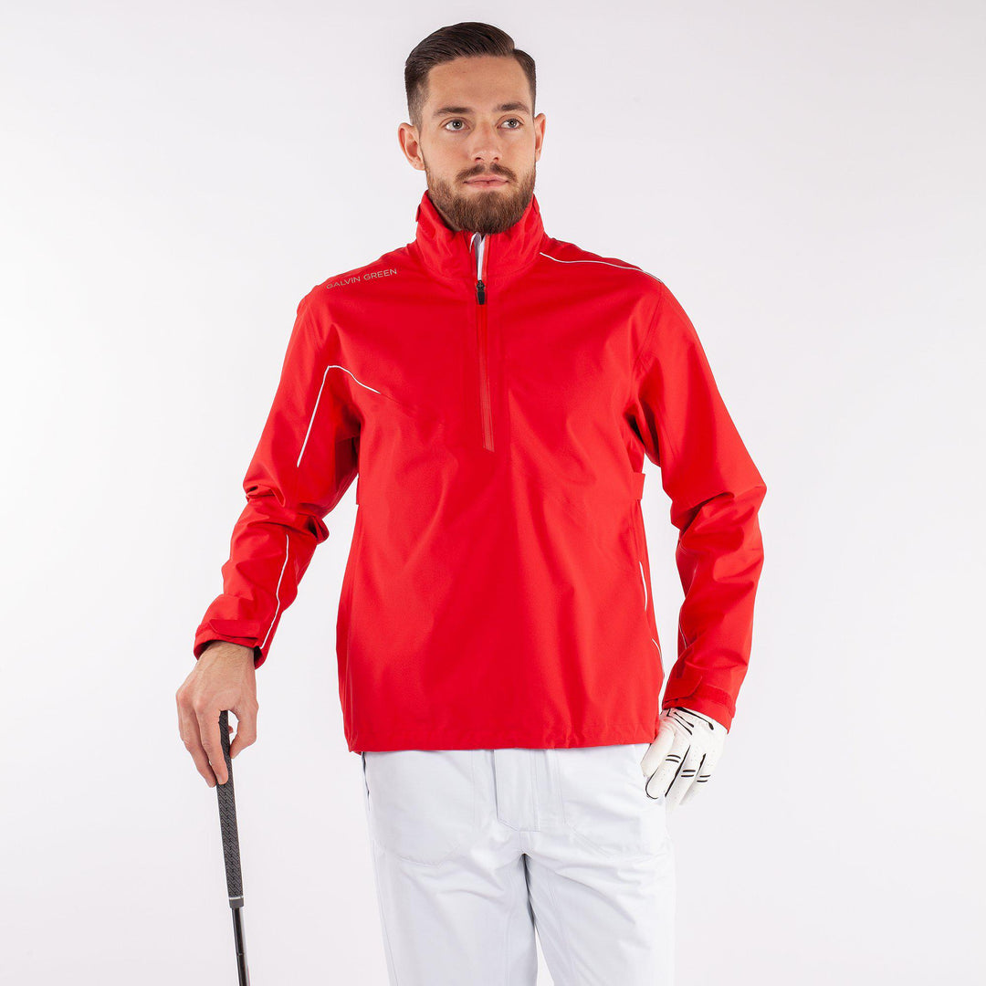 Aden is a Waterproof jacket for Men in the color Red(1)
