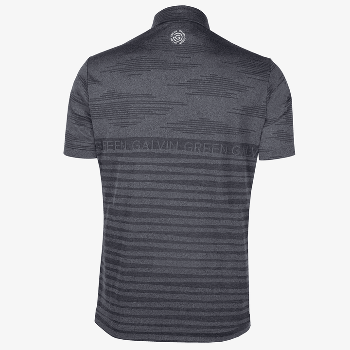 Maximus is a Breathable short sleeve golf shirt for Men in the color Black(7)