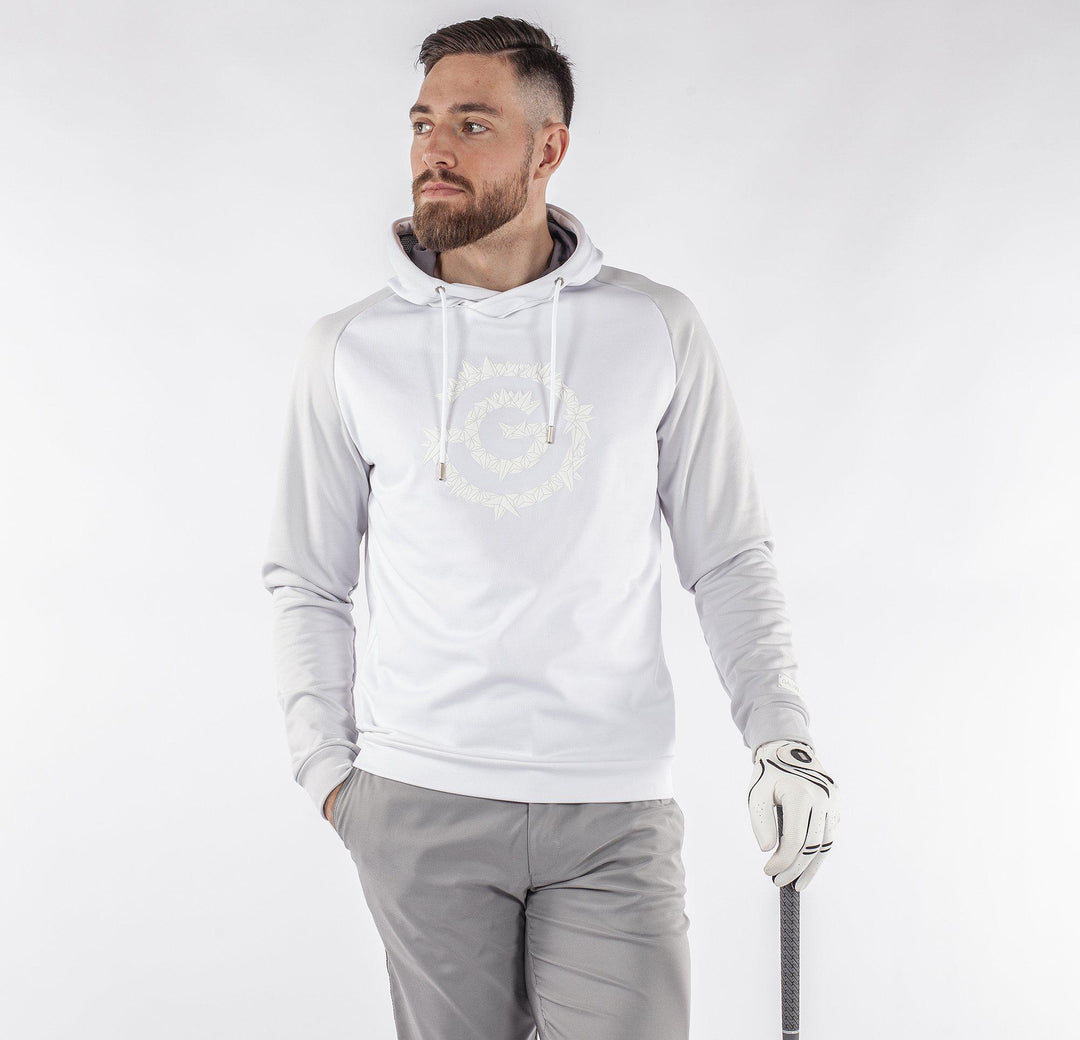 Devlin is a Insulating golf sweatshirt for Men in the color White(1)