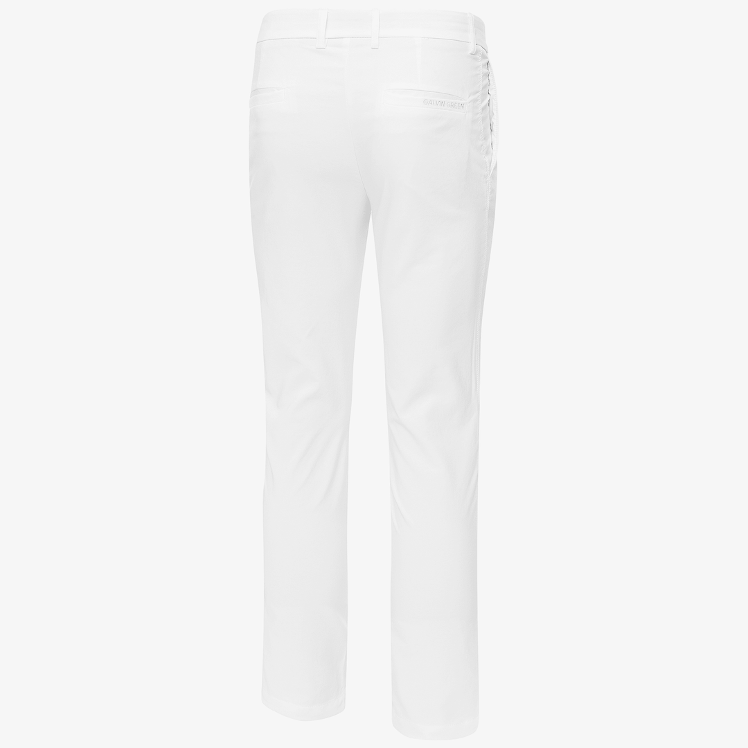 Noah is a Breathable golf pants for Men in the color White(7)