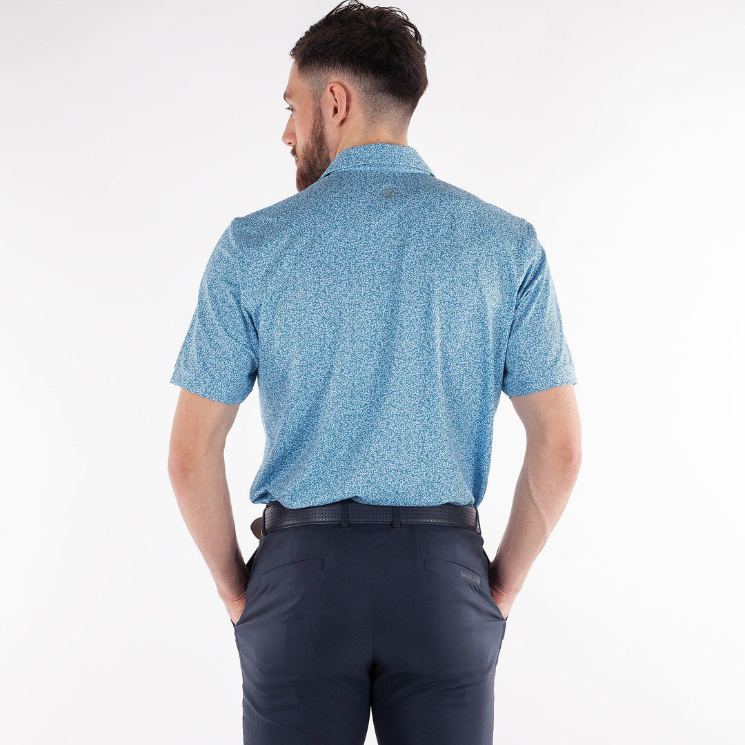 Marco is a Breathable short sleeve shirt for Men in the color Blue Bell(2)