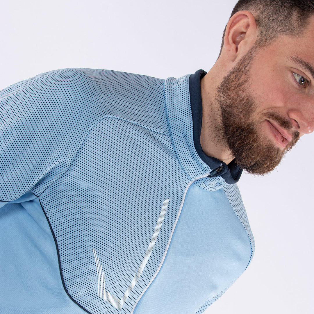 Daxton is a Insulating golf mid layer for Men in the color Blue Bell(3)