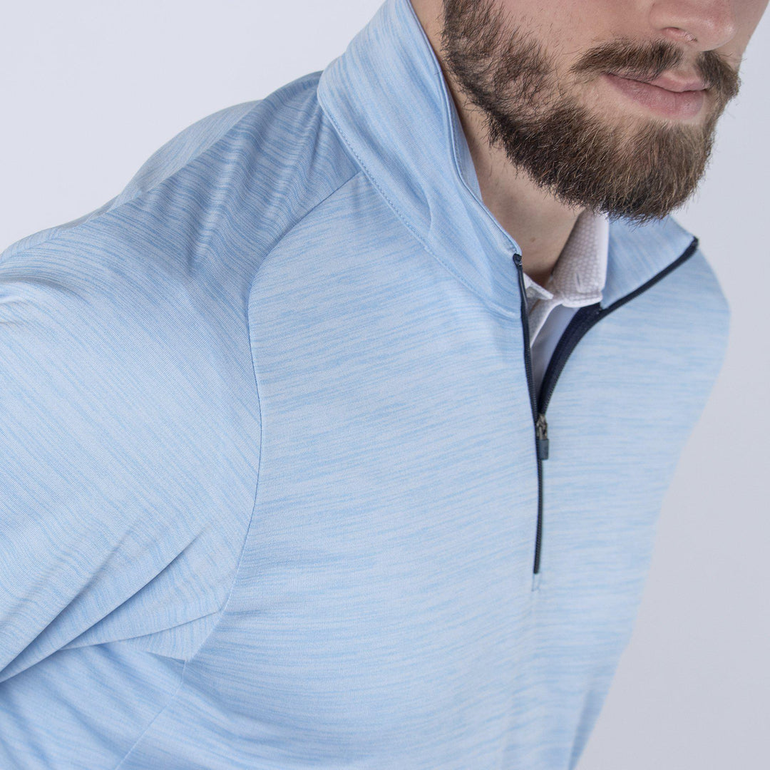 Dixon is a Insulating golf mid layer for Men in the color Blue Bell(3)