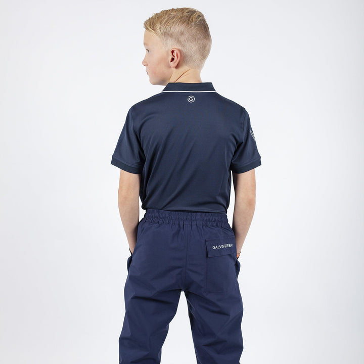 Rod is a Breathable short sleeve shirt for Juniors in the color Navy(5)