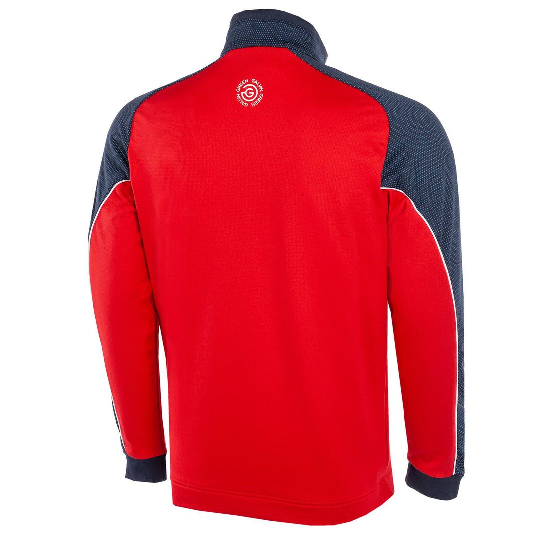 Daxton is a Insulating golf mid layer for Men in the color Sporty Red(10)
