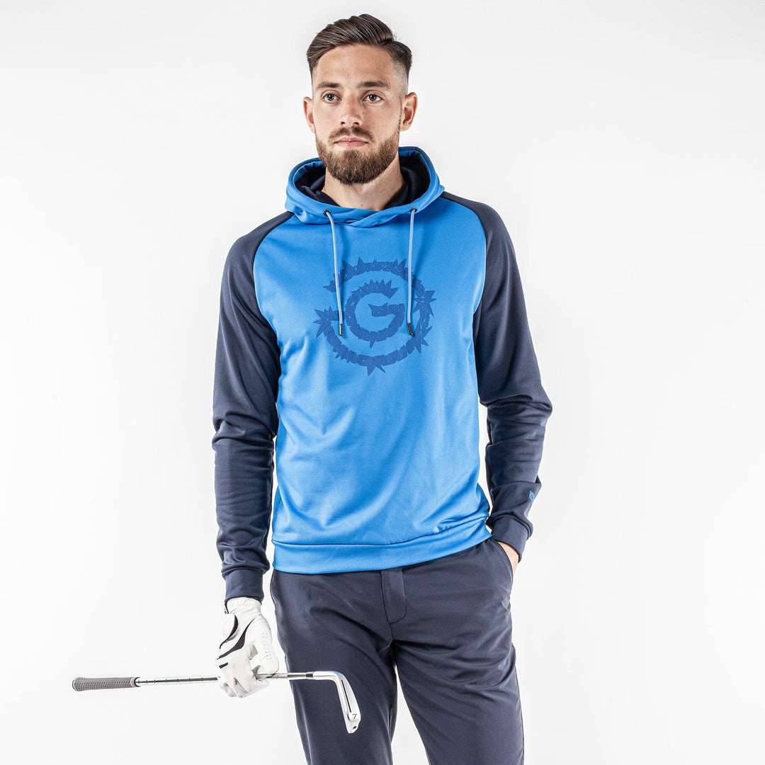 Devlin is a Insulating golf sweatshirt for Men in the color Blue Bell(1)