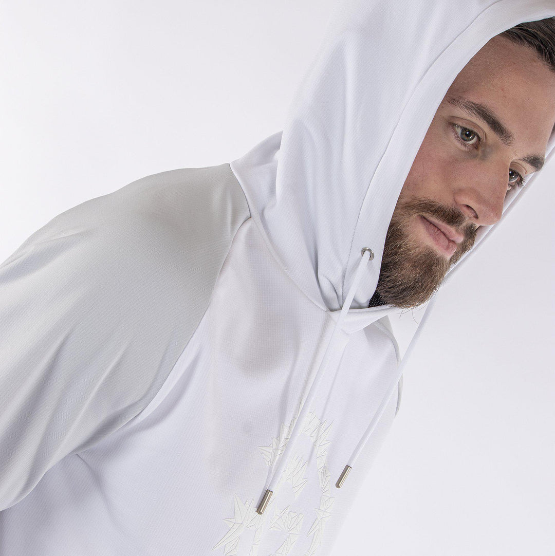 Devlin is a Insulating golf sweatshirt for Men in the color White(9)