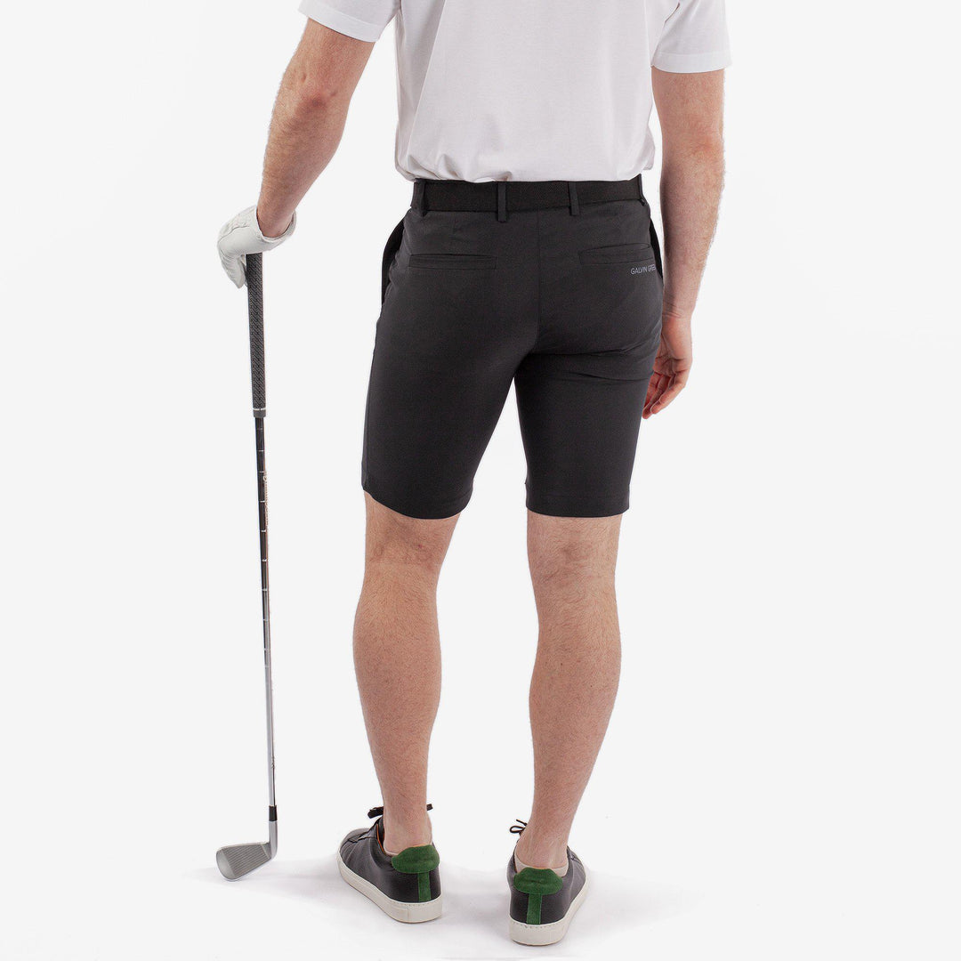 Paul is a Breathable golf shorts for Men in the color Black(4)